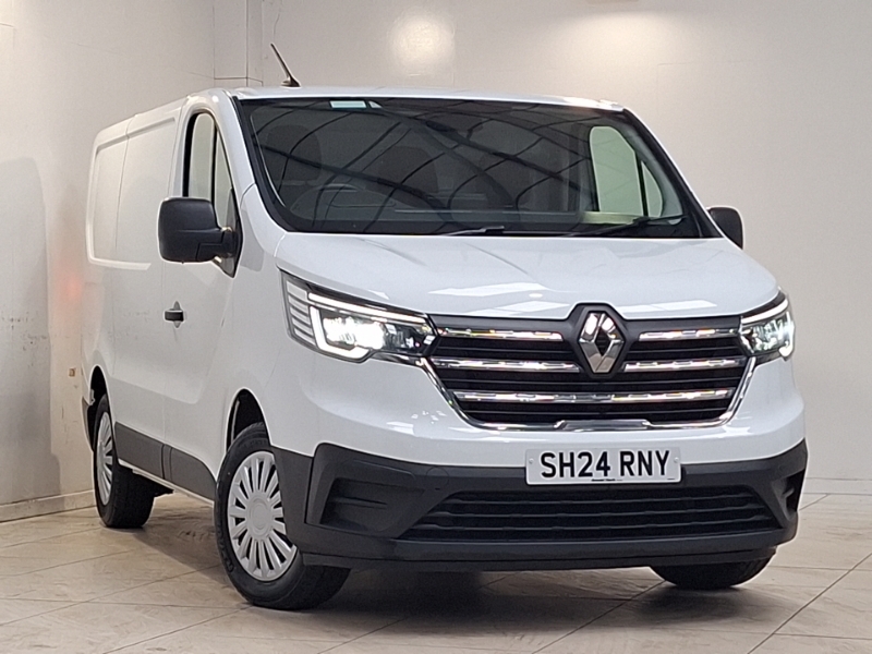 Renault Trafic Sl30 Blue Dci 130 Advance Van White