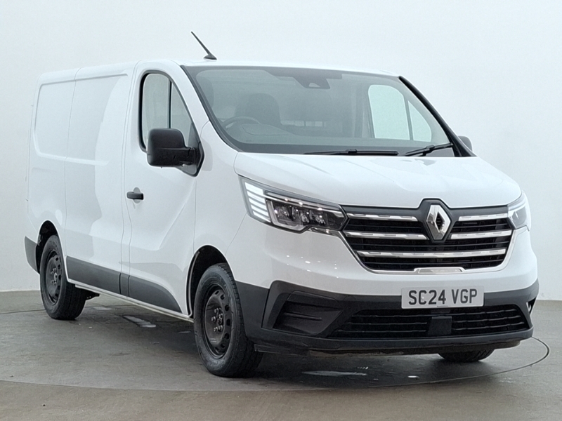 Renault Trafic Sl30 Blue Dci 130 Advance Safety Van White