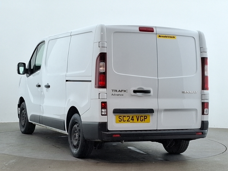 Renault Trafic Sl30 Blue Dci 130 Advance Safety Van White #2