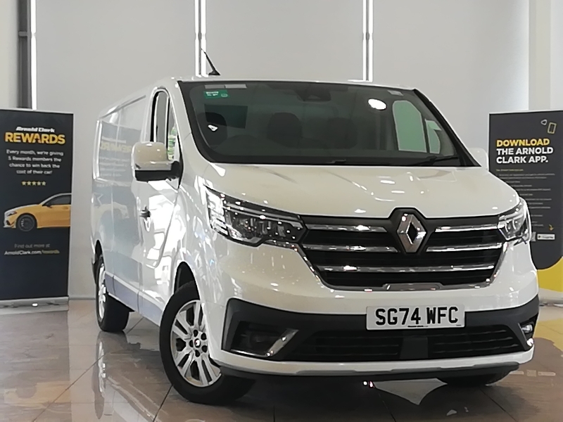 Renault Trafic Ll30 Blue Dci 130 Extra Van SG74WFC White