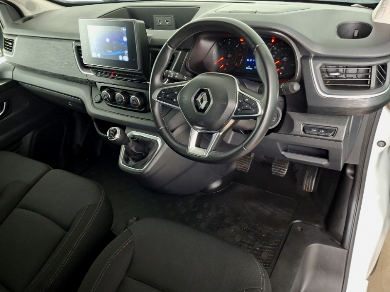Renault Trafic Ll30 Blue Dci 130 Extra Van SG74WFC White #3