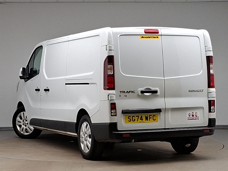Renault Trafic Ll30 Blue Dci 130 Extra Van SG74WFC White #2