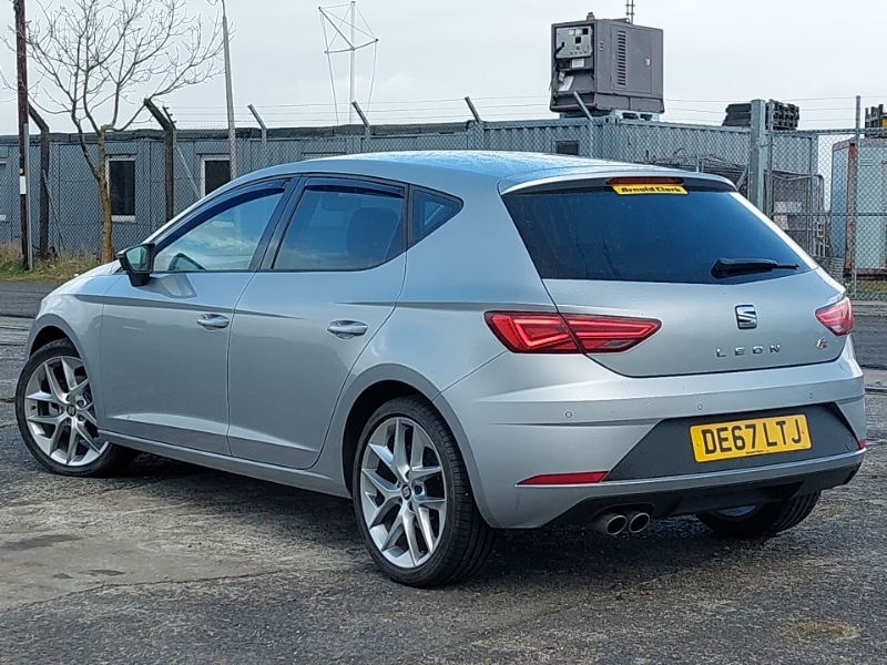 Seat Leon 1.4 Tsi 125 Fr Technology DE67LTJ Silver #2