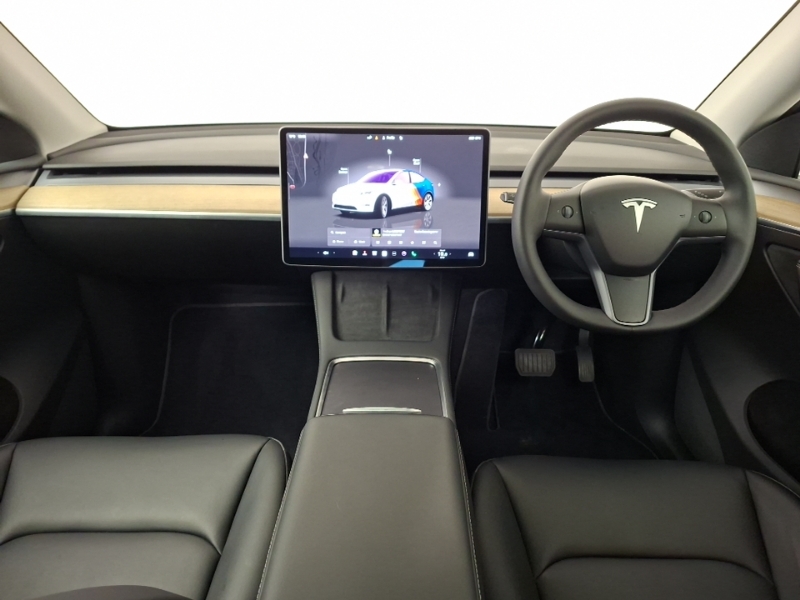 Tesla Model Y Long Range Awd White #3