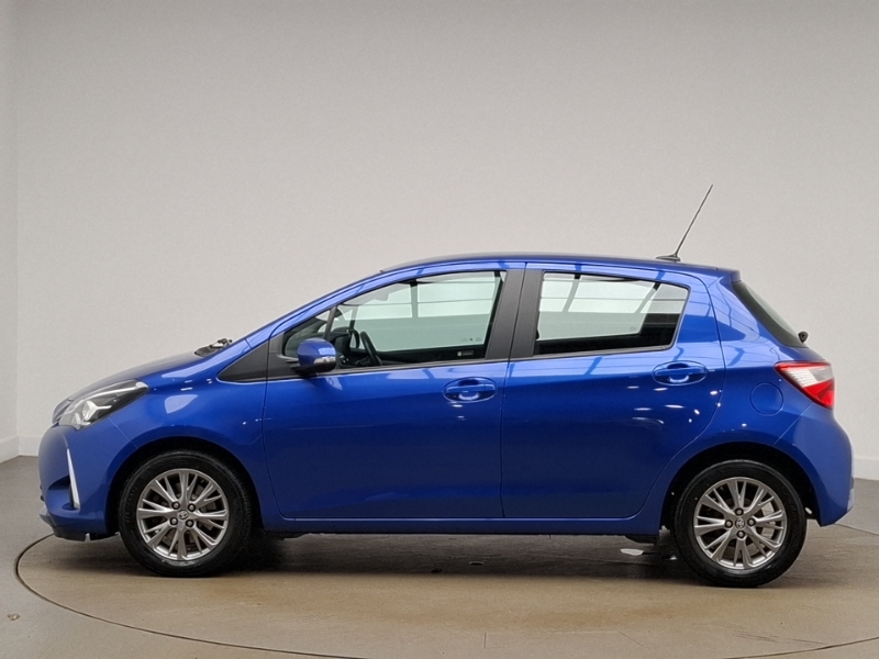 Toyota Yaris 1.5 Vvt-i Icon Cvt Blue #4