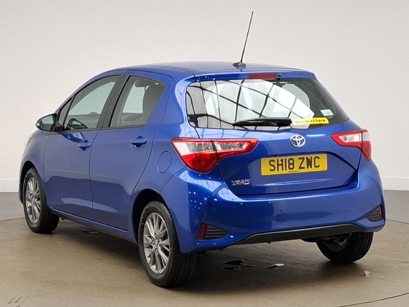 Toyota Yaris 1.5 Vvt-i Icon Cvt Blue #2