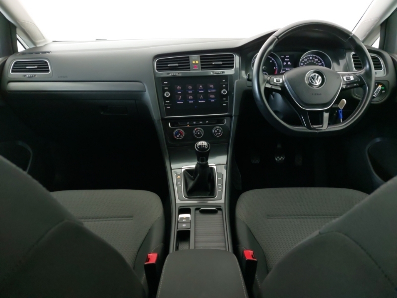 Volkswagen Golf 2.0 Tdi Se Nav WK68JXV White #3