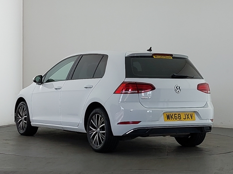 Volkswagen Golf 2.0 Tdi Se Nav WK68JXV White #2