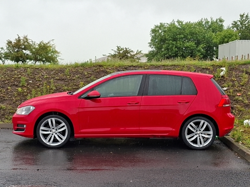 Volkswagen Golf 1.4 Tsi 150 Gt Edition SJ66TNO Red #4