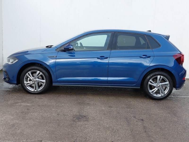 Volkswagen Polo 1.0 Tsi 115 R-line Dsg DE25PWF Blue #4
