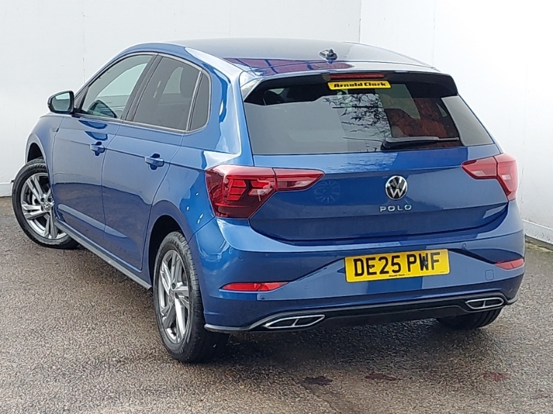 Volkswagen Polo 1.0 Tsi 115 R-line Dsg DE25PWF Blue #2