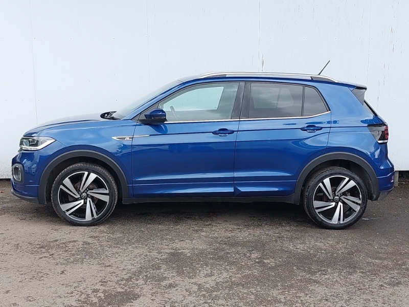 Volkswagen T-Cross 1.0 Tsi 110 R-line Dsg NL24ZLY Blue #4