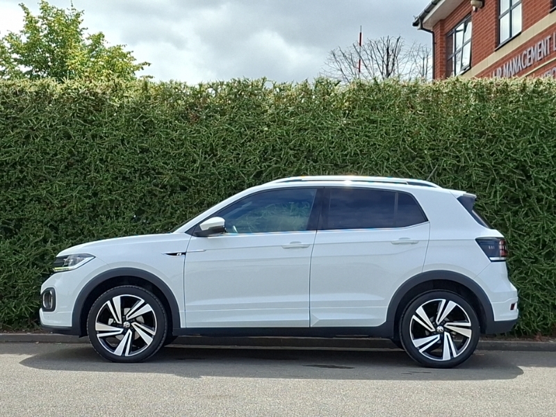 Volkswagen T-Cross 1.0 Tsi 110 R-line Dsg White #4