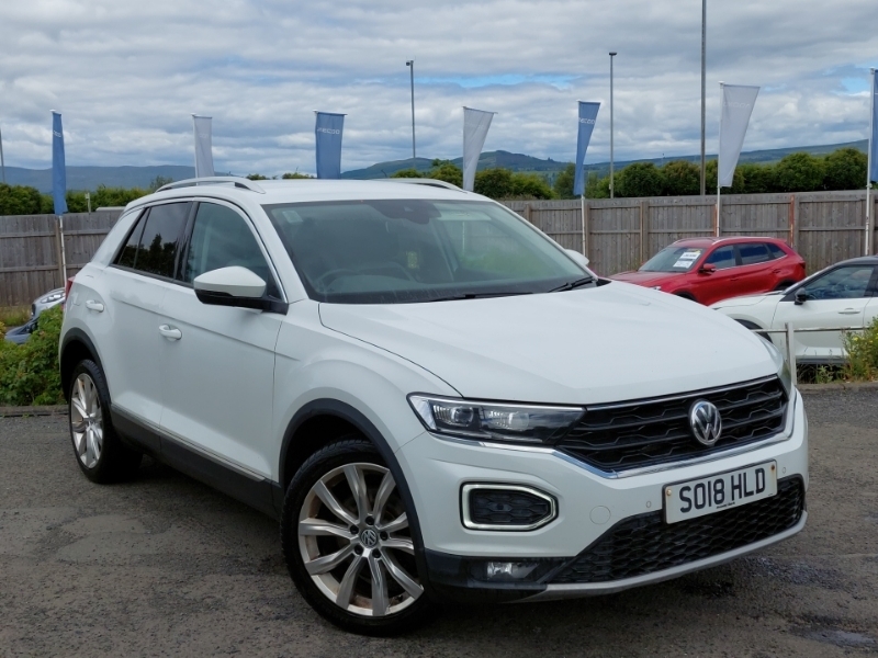 Volkswagen T-Roc 2.0 Tdi 4Motion Sel White