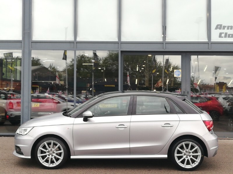 Audi A1 1.4 Tfsi S Line S Tronic Silver #4