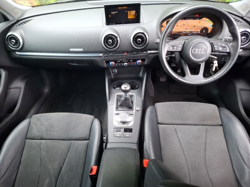 Audi A3 35 Tfsi Sport NJ69BKN Grey #3