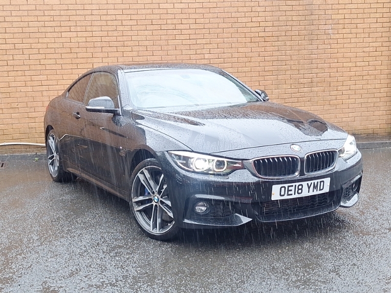 BMW 4 Series 430D Xdrive M Sport Professional Media Black