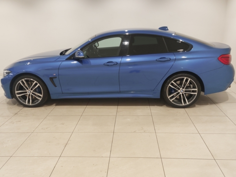 BMW 4 Series 420D 190 M Sport Professional Media YH67MMJ Blue #4