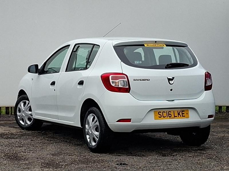 Dacia Sandero 1.2 16V 75 Ambiance White #2