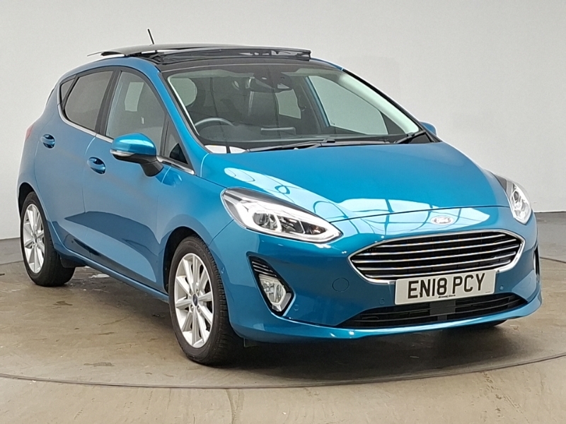 Ford Fiesta 1.0 Ecoboost Titanium X Blue