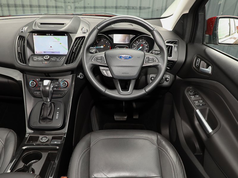 Ford Kuga 2.0 Titanium Tdci 177 Bhp 8In Satellite Navigat Red #7