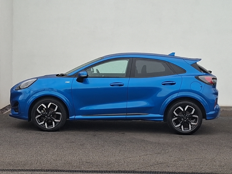 Ford Puma 1.0 Ecoboost Hybrid Mhev St-line X Dct CK73NPJ Blue #4