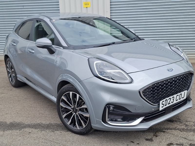Ford Puma 1.0 Ecoboost Hybr Mhev 155 St-line Vignale Dct Silver