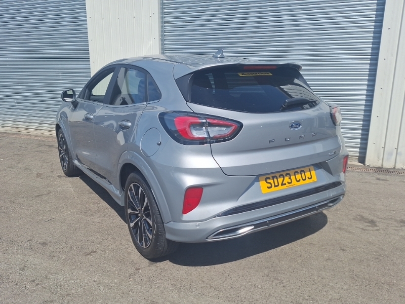 Ford Puma 1.0 Ecoboost Hybr Mhev 155 St-line Vignale Dct SD23COJ Silver #2
