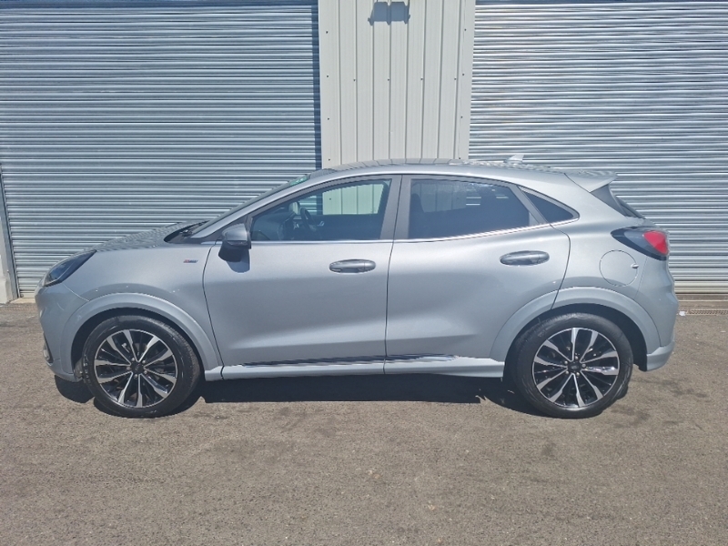 Ford Puma 1.0 Ecoboost Hybr Mhev 155 St-line Vignale Dct SD23COJ Silver #4