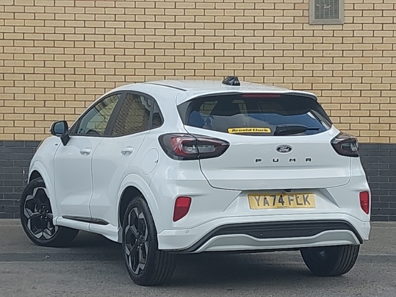 Ford Puma 1.0 Ecoboost Hybrid Mhev St-line X White #2