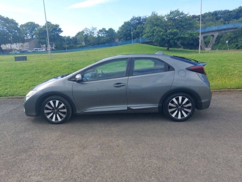 Honda Civic 1.4 I-vtec Se Plus Grey #4