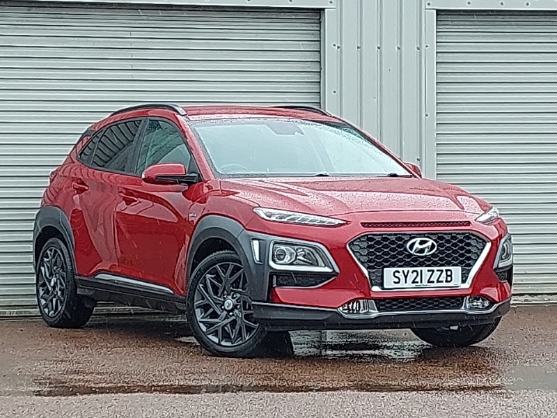 Hyundai Kona 1.6 Gdi Hybrid Premium Dct Red