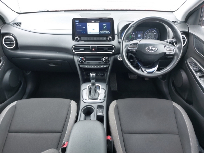 Hyundai Kona 1.6 Gdi Hybrid Premium Dct Red #3