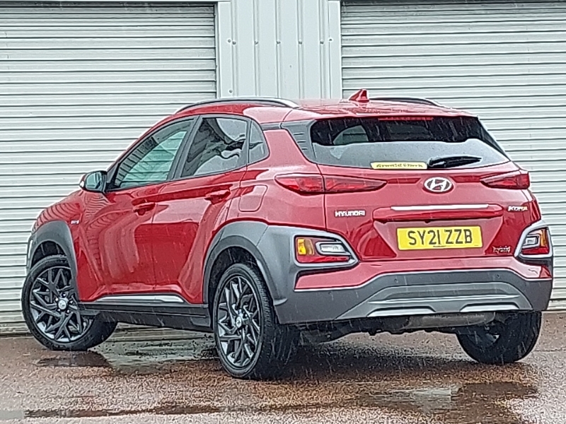 Hyundai Kona 1.6 Gdi Hybrid Premium Dct Red #2