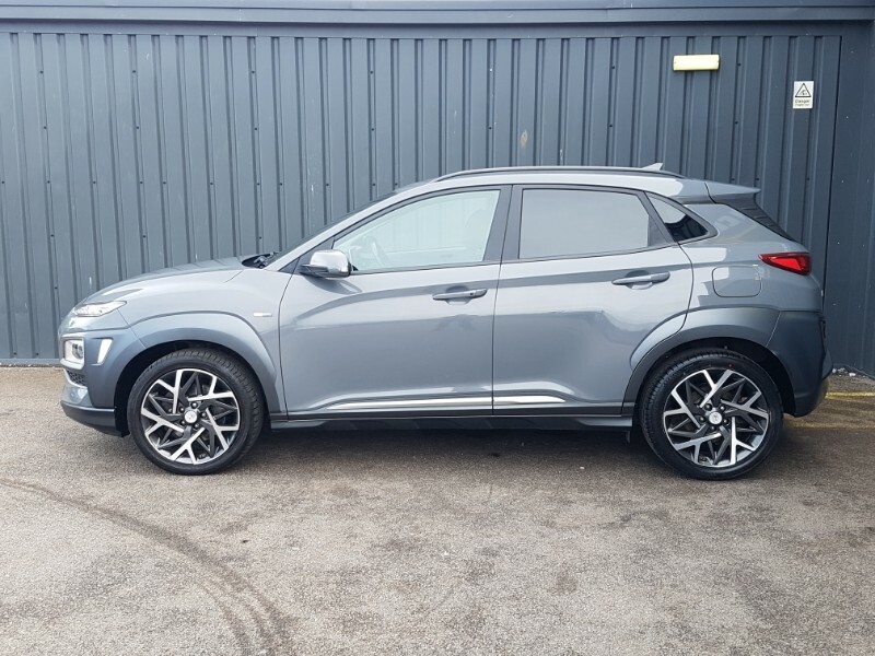 Hyundai Kona 1.6 Gdi Hybrid Premium Dct Grey #4