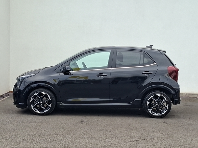 Kia Picanto 1.0 Gt-line S CX75VUJ Black #4