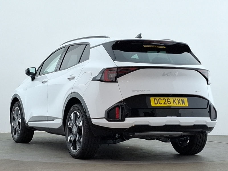 Kia Sportage 1.6T Gdi Hev Gt-line White #2