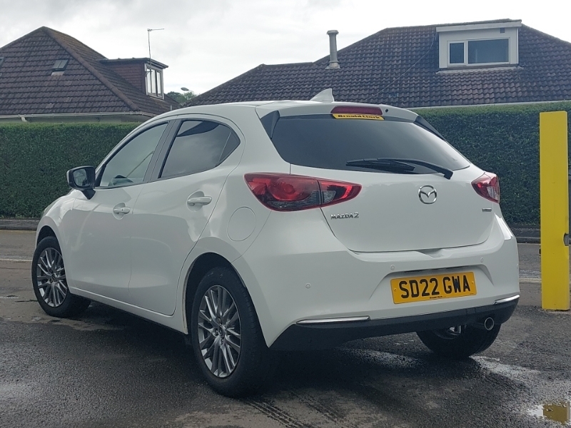 Mazda 2 1.5 E-skyactiv G Mhev Sport White #2