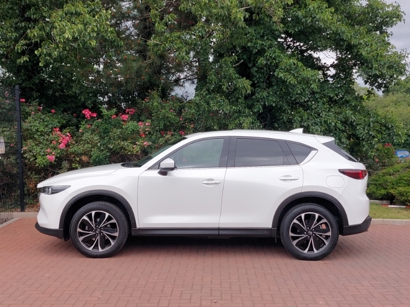 Mazda CX-5 2.0 E-skyactiv G Mhev Exclusive-line White #4