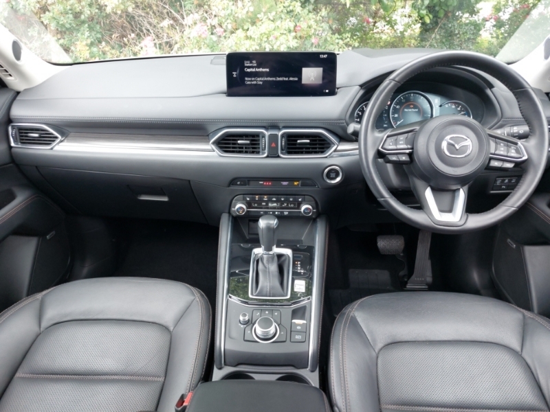 Mazda CX-5 2.0 E-skyactiv G Mhev Exclusive-line White #3