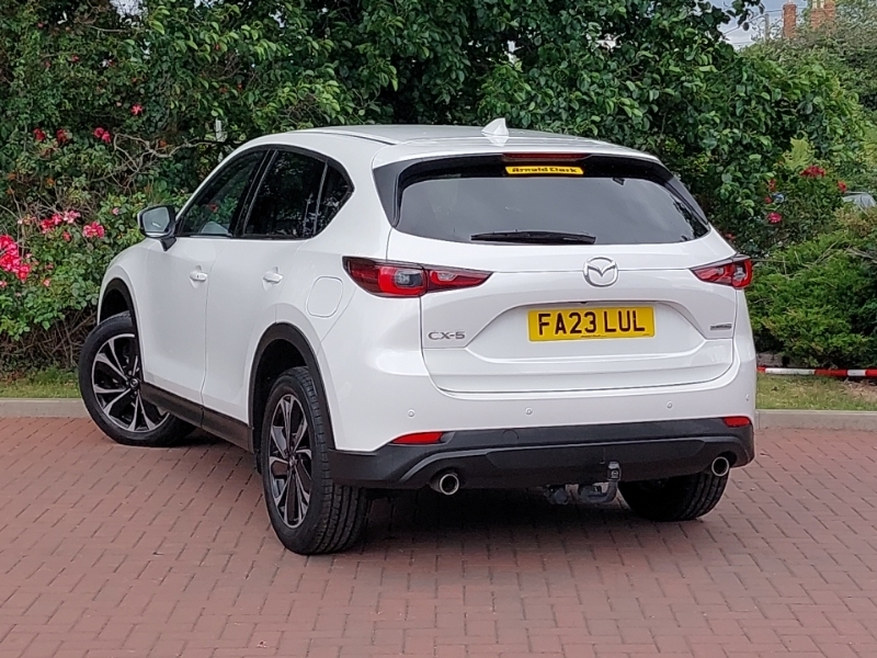 Mazda CX-5 2.0 E-skyactiv G Mhev Exclusive-line White #2
