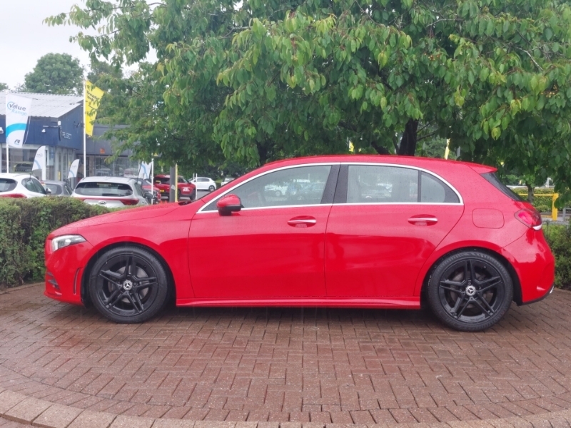 Mercedes-Benz A Class A200 Amg Line Red #4