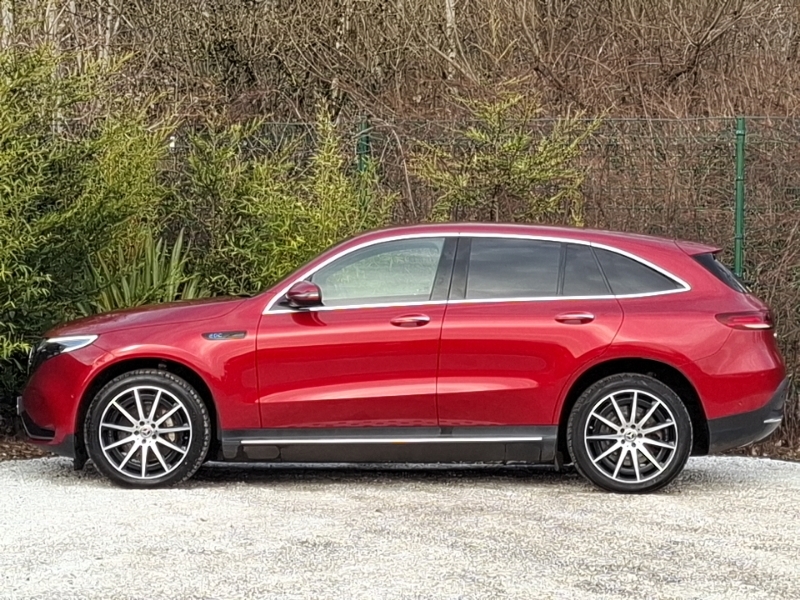 Mercedes-Benz EQC Eqc 400 300Kw Amg Line 80Kwh Red #4