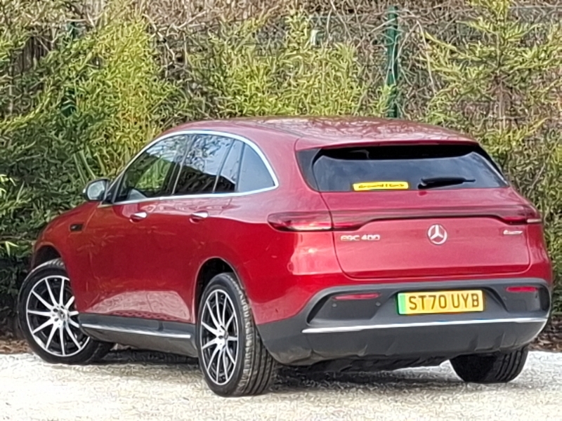 Mercedes-Benz EQC Eqc 400 300Kw Amg Line 80Kwh Red #2