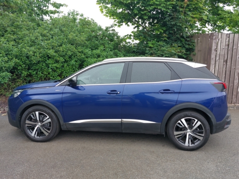 Peugeot 3008 1.6 Thp Gt Line Eat6 Blue #4