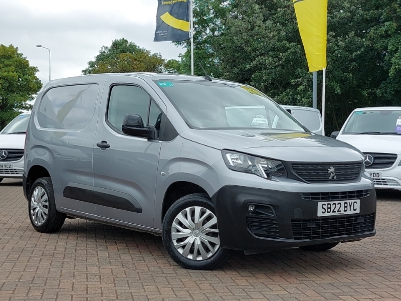 Peugeot Partner 1000 1.5 Bluehdi 100 Professional Prem Van 6 Spd Grey