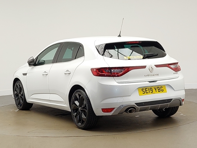 Renault Megane 1.3 Tce Gt Line White #2
