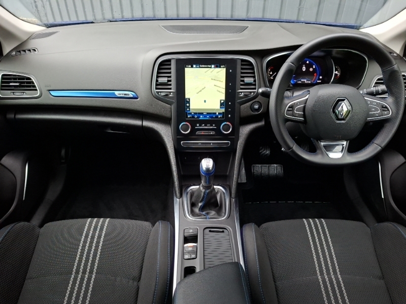 Renault Megane 1.3 Tce Gt Line Blue #3