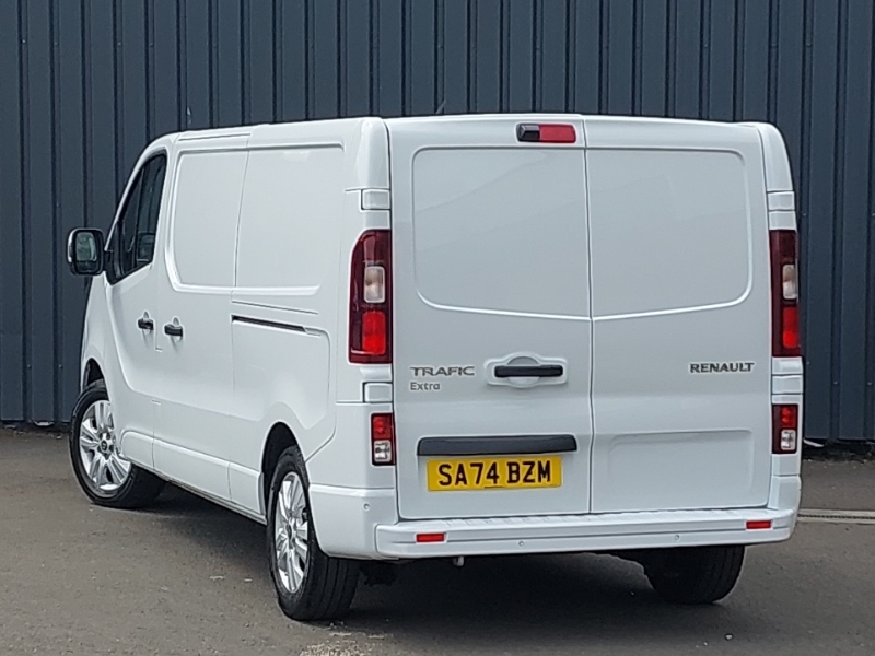Renault Trafic Ll30 Blue Dci 130 Extra Safety Van White #2