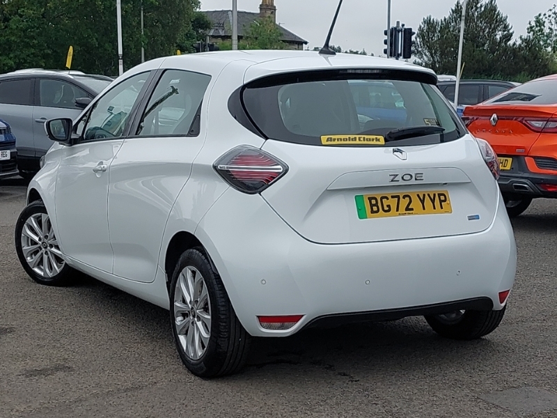 Renault Zoe 80Kw Se R110 50Kwh Rapid Charge White #2